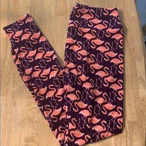 Flamingo leggings